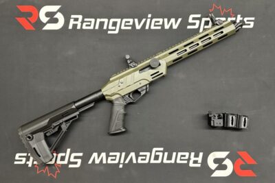 Used Adler Arms RF224 Rifle ODG, 22 LR 11.7'' *No Box, Two Mags*