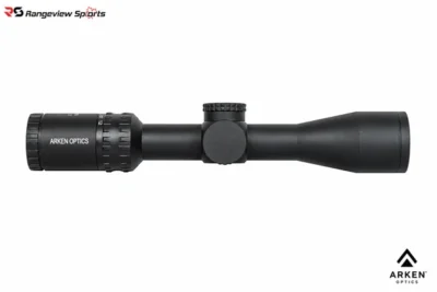 Arken Optics OutRider 2-12x42mm SFP Riflescope, 30mm Tube FDR Illuminated Fiber Duplex Reticle