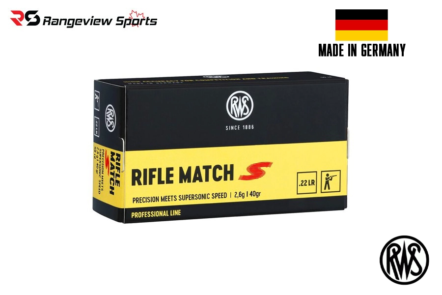 RWS-Rifle-Match-22-LR-Rimfire-Ammo-40gr-LRN-500Rds-120copy.webp Rws Rifle Match S 22 Lr Rimfire Ammo, 40Gr Lrn - 500Rds - Image 1