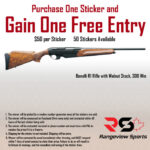 Rangeview Sports Sticker (Benelli R1 Rifle with Walnut Stock, 308 Win)