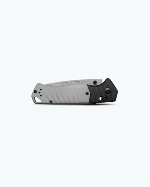 Benchmade Psk 593Gy-02 Folding Knife - Gray Grivory, Drop Point - Image 2