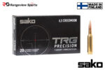 Sako TRG Precision 6.5 Creedmoor Rifle Ammo, 136gr OTM - 200Rds Bulk