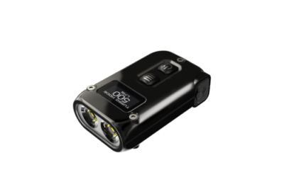 Nitecore TINI2 SS USB-C Rechargeable Keychain Flashlight, 500 Lumens - Black Stainless Steel