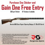Rangeview Sports Sticker (Beretta 686 Silver Pigeon I Sporting Shotgun)
