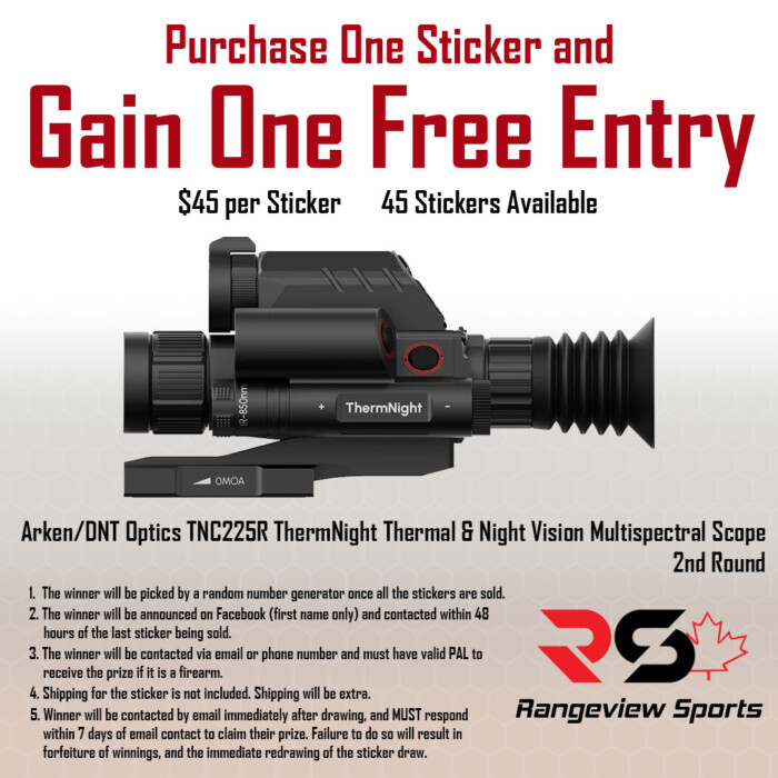 Tnc225-Sticker-2nd-rndcopy-1.jpg Rangeview Sports Sticker (Arken/Dnt Optics Tnc225R Thermnight Thermal &Amp;Amp; Night Vision Multispectral Scope, 2Nd Round) - Image 1