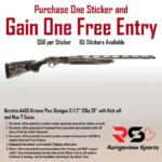 Rangeview Sports Sticker (Beretta A400 Xtreme Plus Shotgun 3 1/2" 12Ga 28" with Kick-off and Max-7 Camo)