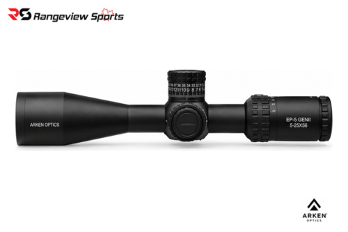 Arken Optics Ep5 Gen Ii 5-25X56Mm Ffp Riflescope, 34Mm Tube Moa Vpr Illuminated Reticle - Image 2