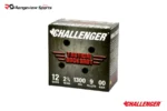 Challenger 00110 Magnum Buckshot 12Ga 2 3/4", #00 Buckshot 9 Pellets - 25Rds